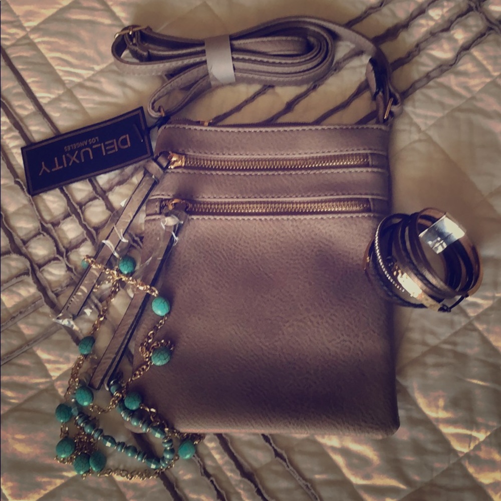Taupe Crossbody NWT